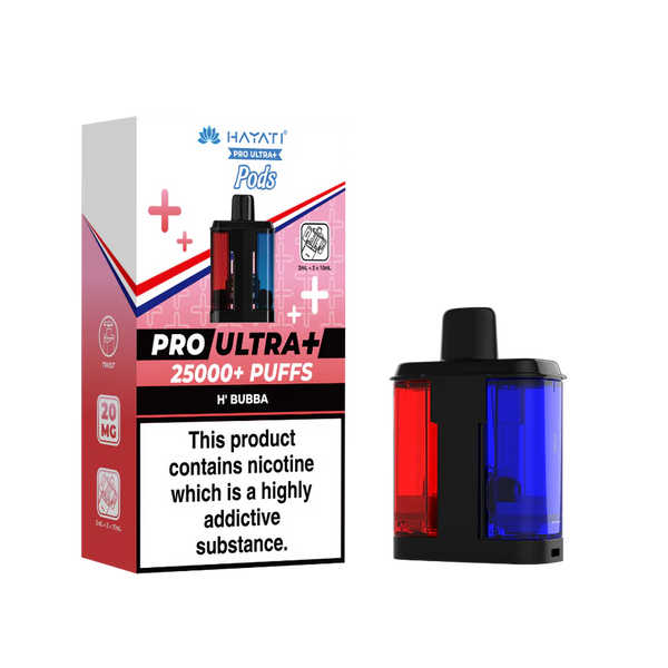 Hayati Pro Ultra + 25K  H’Bubba  Pack of 5 x 20ml