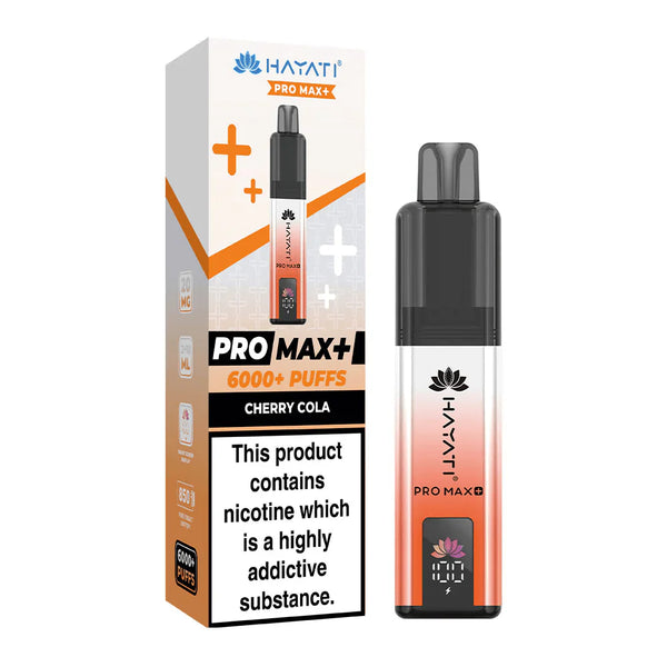 Hayati Pro Max+ 6K  Cherry Cola  Pack of 5 x 20ml