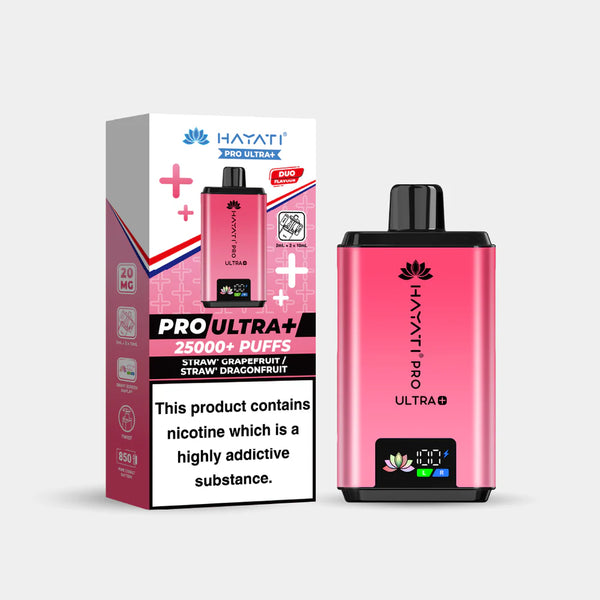 Hayati Pro Ultra + 25K  Strawberry Cherry / Cherry ICE Pack of 5 x 20ml