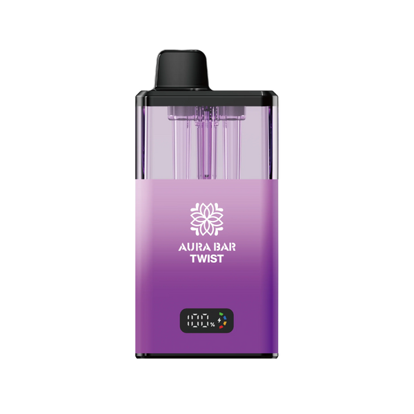 Aura Bar Twist Puffs Blueberry Raspberry/Summer Dream 40K (Pack of 5)