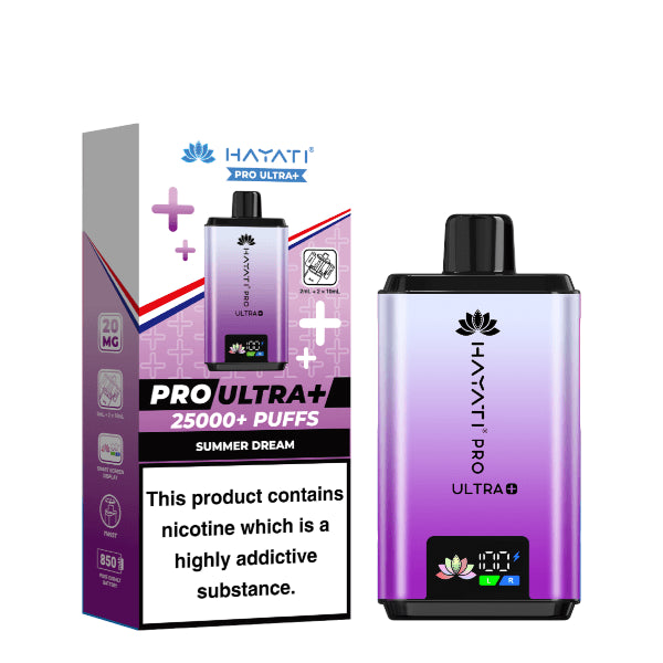 Hayati Pro Ultra + 25K  Summer Dream  Pack of 5 x 20ml
