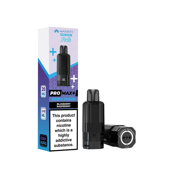 Hayati Pro Max+ 6K  Blueberry Raspberry  Pack of 5 x 20ml