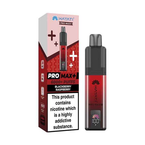 Hayati Pro Max+ 6K  BlackBerry Raspberry  Pack of 5 x 20ml