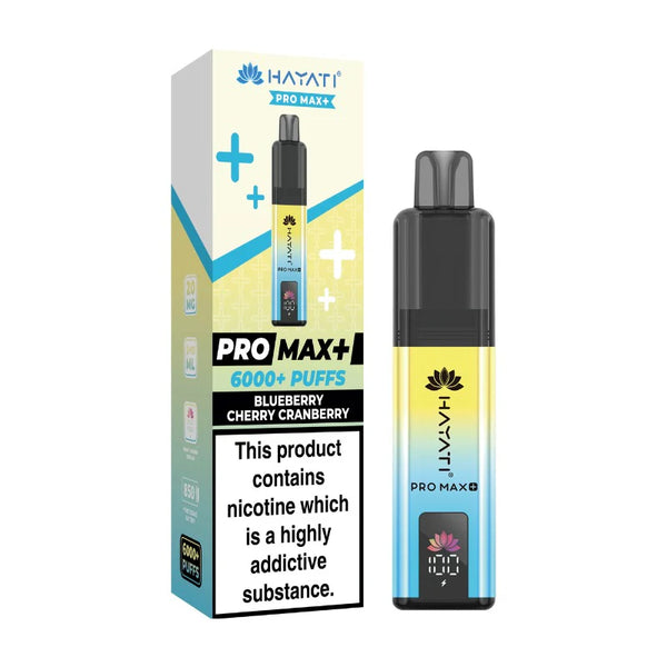 Hayati Pro Max+ 6K  Blueberry Cherry Cranberry  Pack of 5 x 20ml