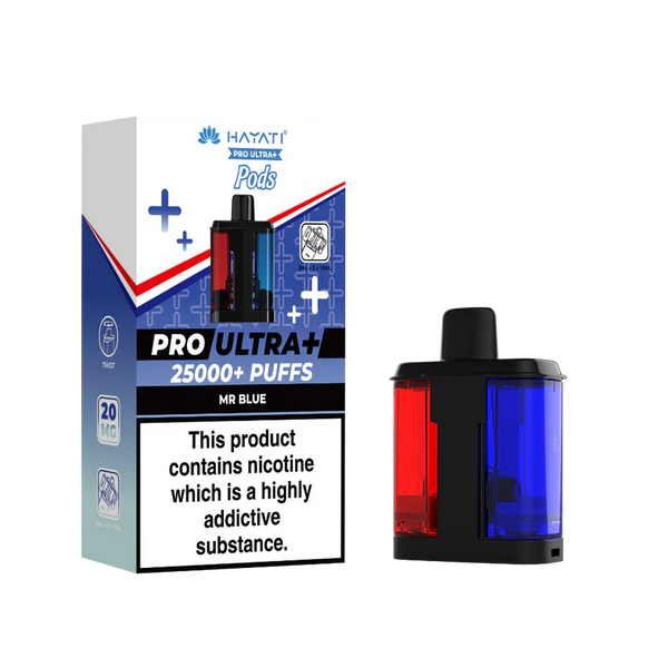 Hayati Pro Ultra + 25K  Mr Blue  Pack of 5 x 20ml