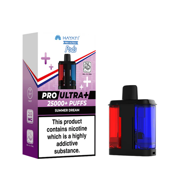 Hayati Pro Ultra + 25K  Summer Dream  Pack of 5 x 20ml