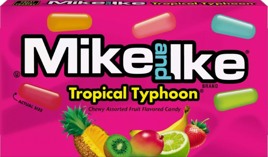 mike &ike tb sour tropical typhon (120g/12)