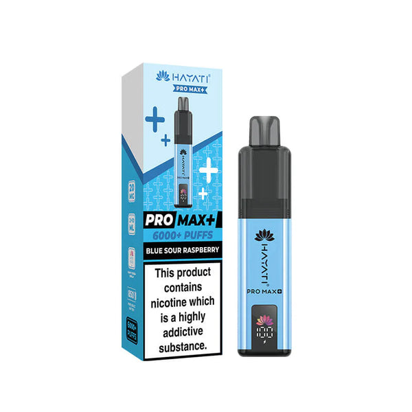 Hayati Pro Max+ 6K  Blue Sour Raspberry  Pack of 5 x 20ml