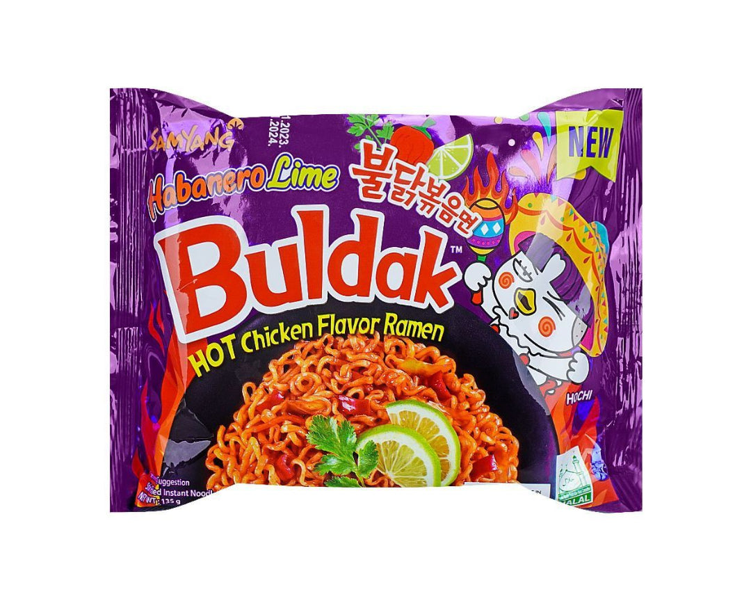 Samyang Habanero Lime Buldok Noodles(140g ×8)