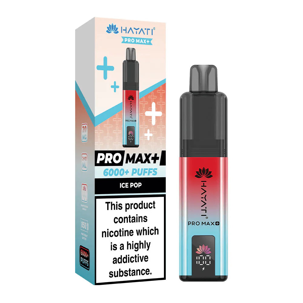 Hayati Pro Max+ 6K  ICE Pop  Pack of 5 x 20ml