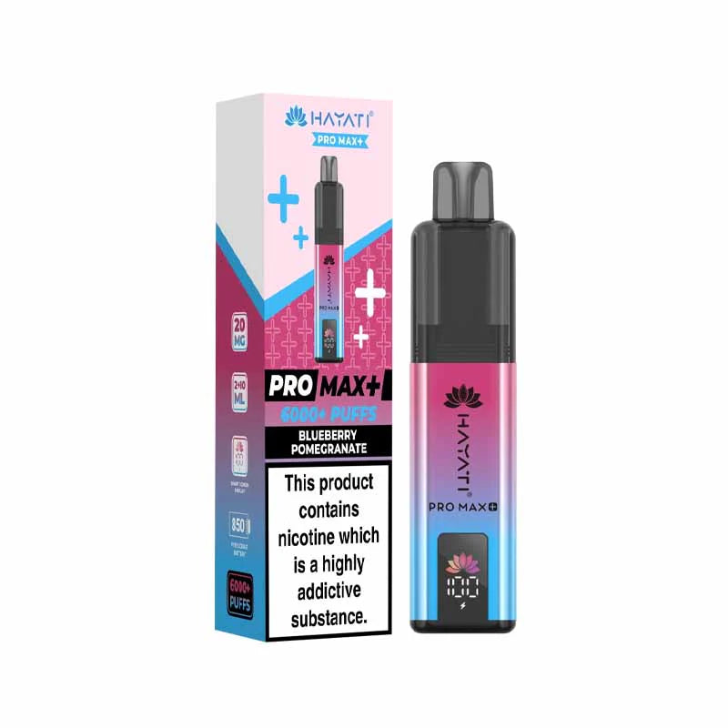 Hayati Pro Max+ 6K  Blueberry Pomegranate  Pack of 5 x 20ml