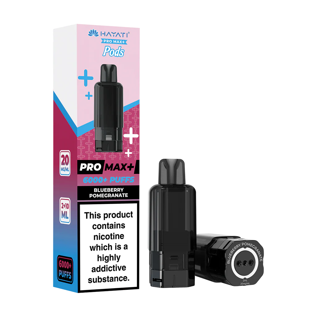 Hayati Pro Max+ 6K  Blueberry Pomegranate  Pack of 5 x 20ml