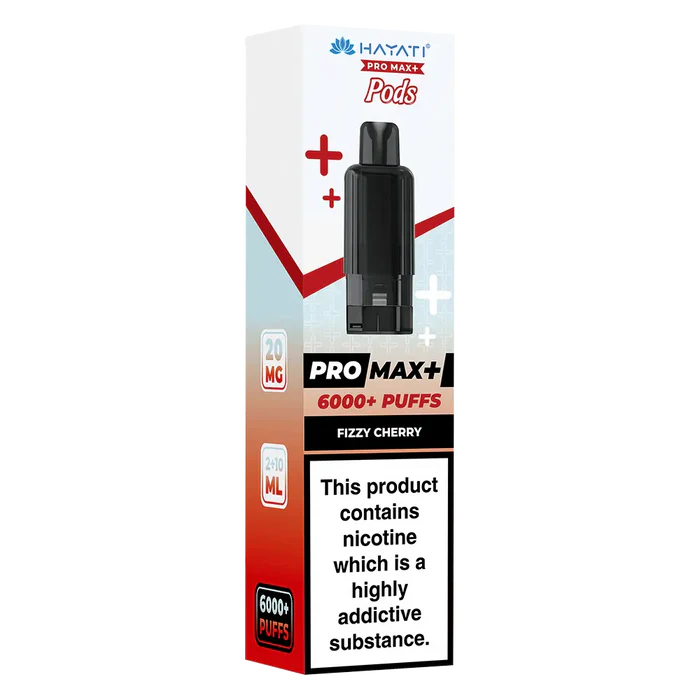 Hayati Pro Max+ 6K  Fizzy Cherry  Pack of 5 x 20ml