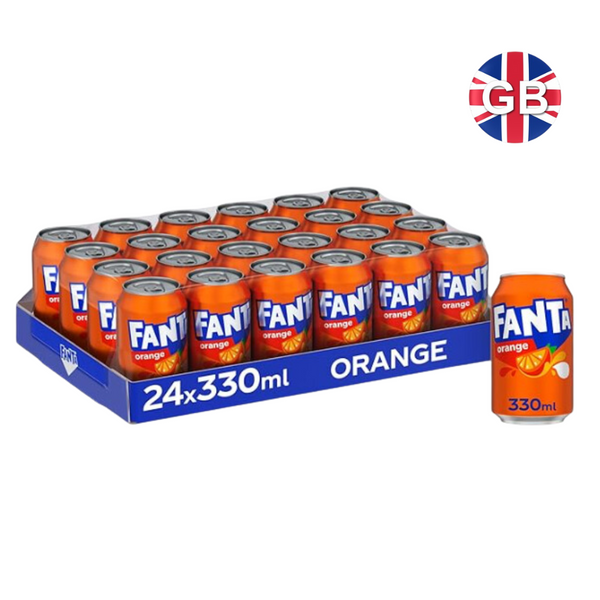 Fanta Cans (330ml x 24)