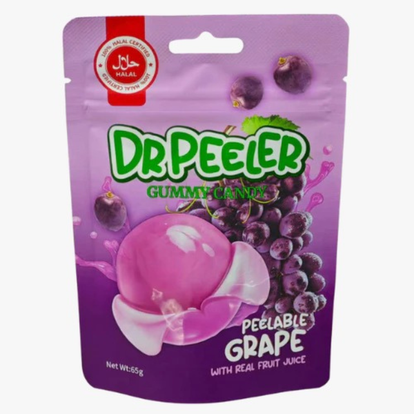 Dr Peeler Gummy Grape 65g x 12