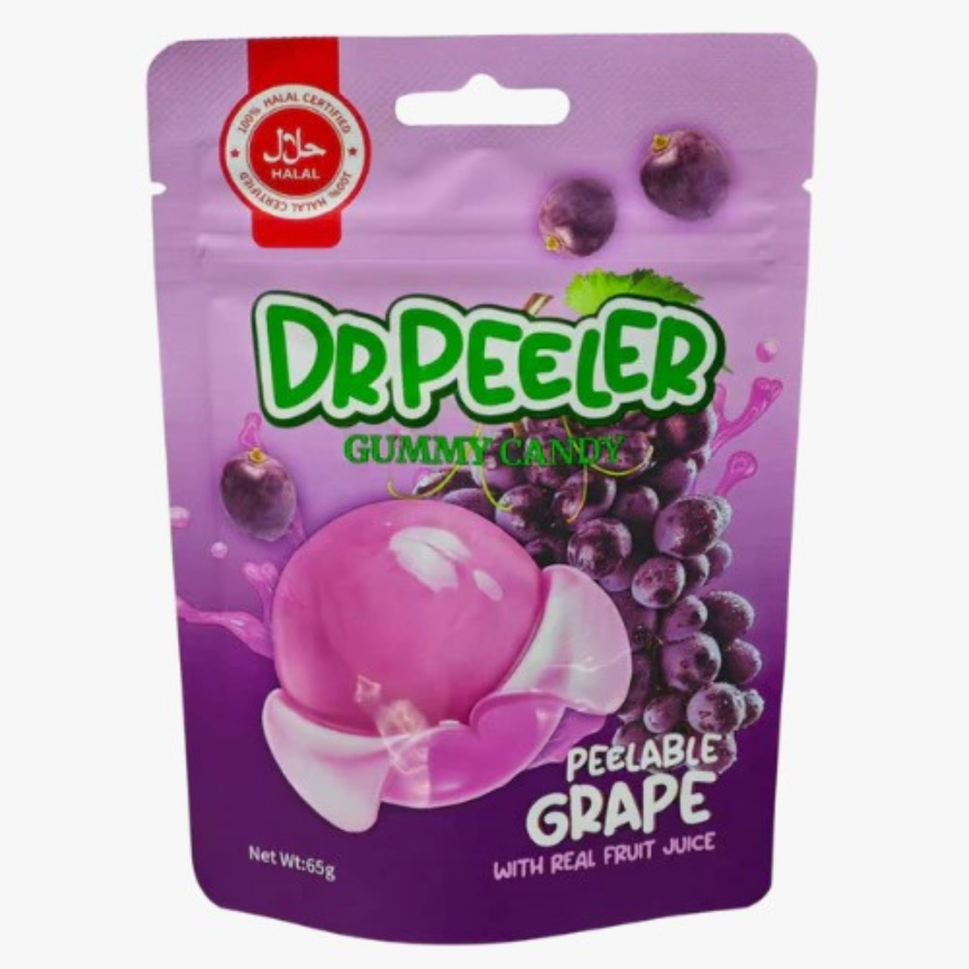 Dr Peeler Gummy Grape 65g x 12