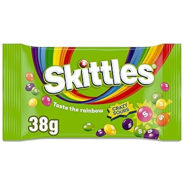 Skittles Crazy Sours 38g x 14