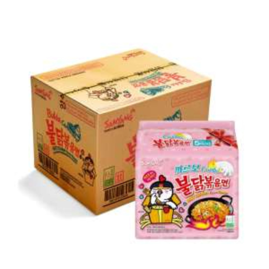 Buldak Rose Spicy(Arficial Spiciy Chicken Flavor Ramen) 40 Packs