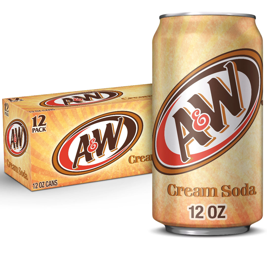 A&W Cream Soda (355ml x 12)
