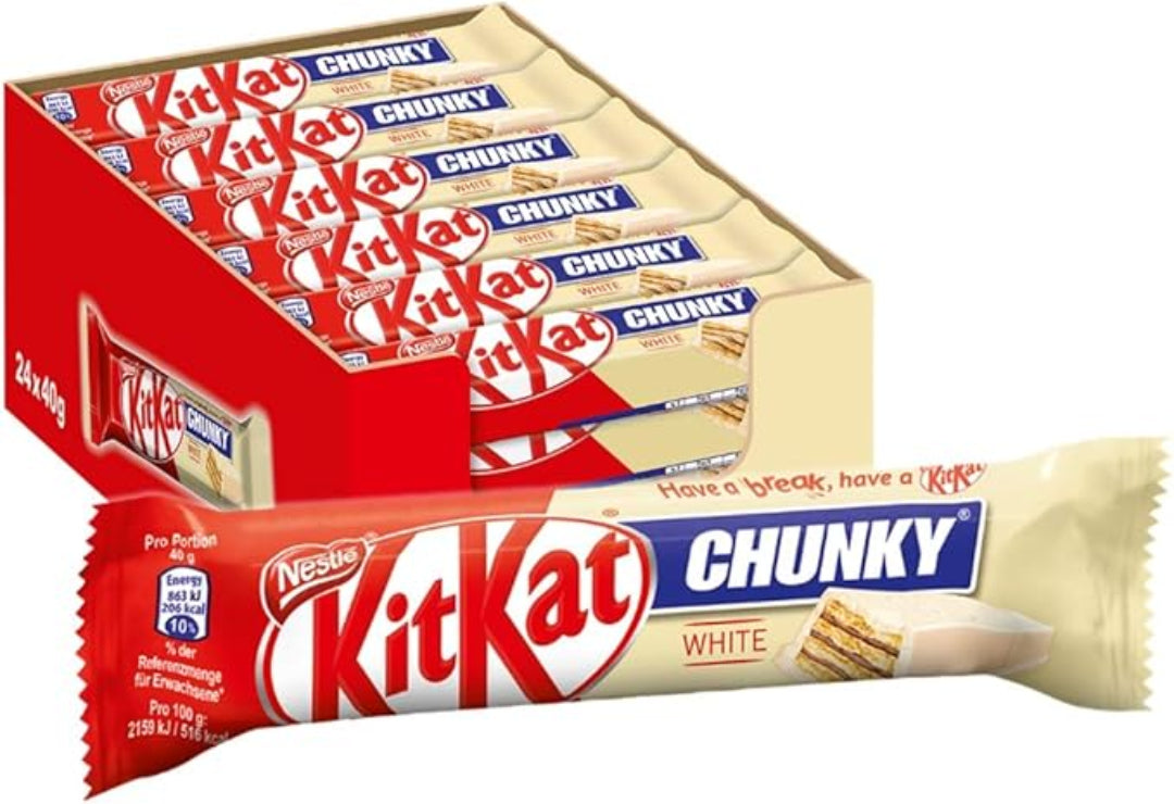Kitkat chunky white (24×40g)