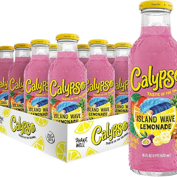 Calypso Island Wave Lemonade (473ml x 12)