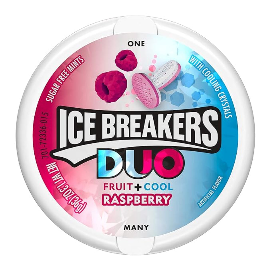 Ice breakers Duo Raspberry(1.30oz/8)