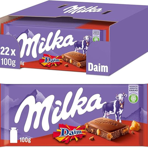 Milka Daim(22×100g)