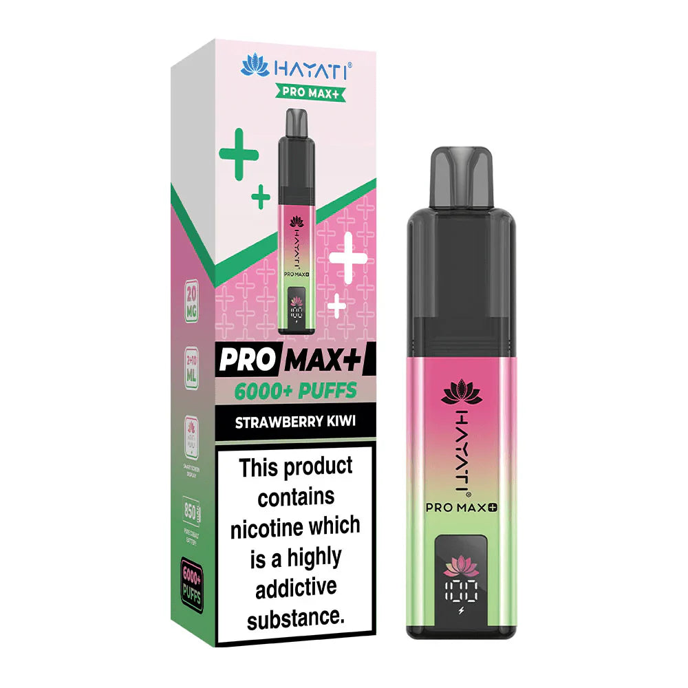Hayati Pro Max+ 6K  Strawberry Kiwi  Pack of 5 x 20ml