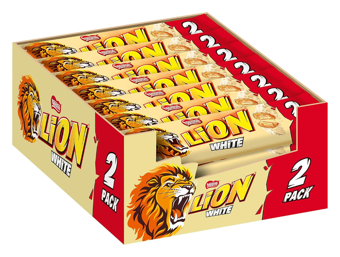 Lion Duo 2 pack White (30×60g)