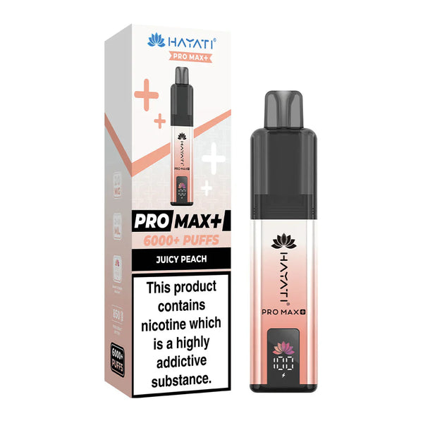 Hayati Pro Max+ 6K  Juicy Peach  Pack of 5 x 20ml