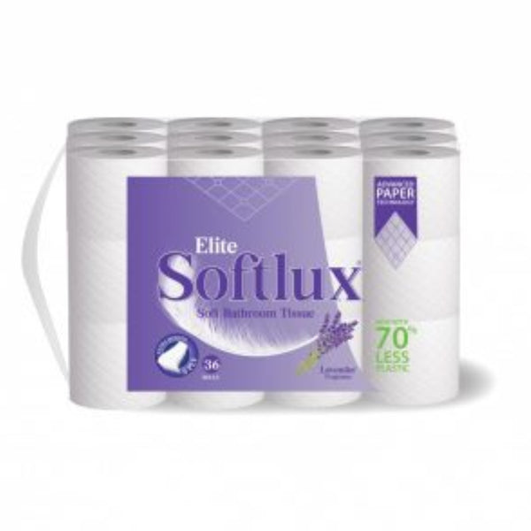 Softlux White 3ply  Pack of 36