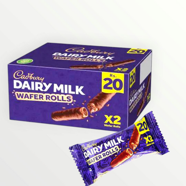 Chocolates Cadbury Wafer Rolls  8g x  24