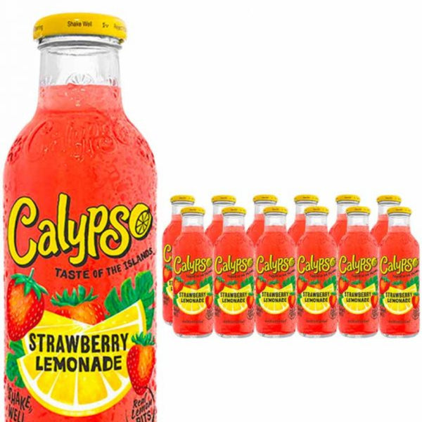 Calypso Strawberry Lemonade (473ml x 12)