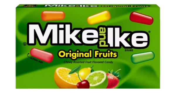 mike & ike tb original fruits (120g/12)