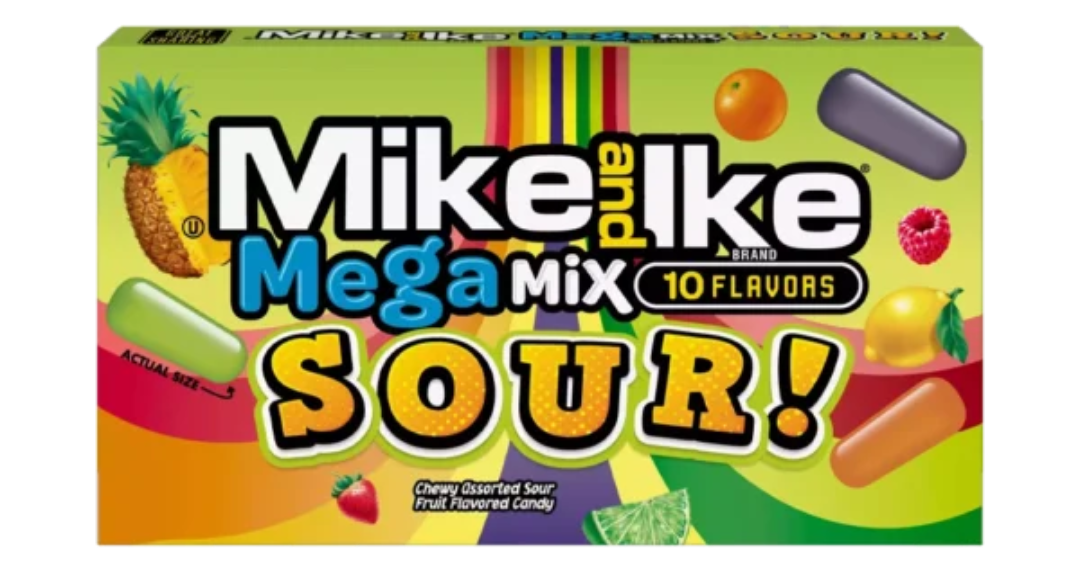 mike & ike Mega mix sour (120/12)