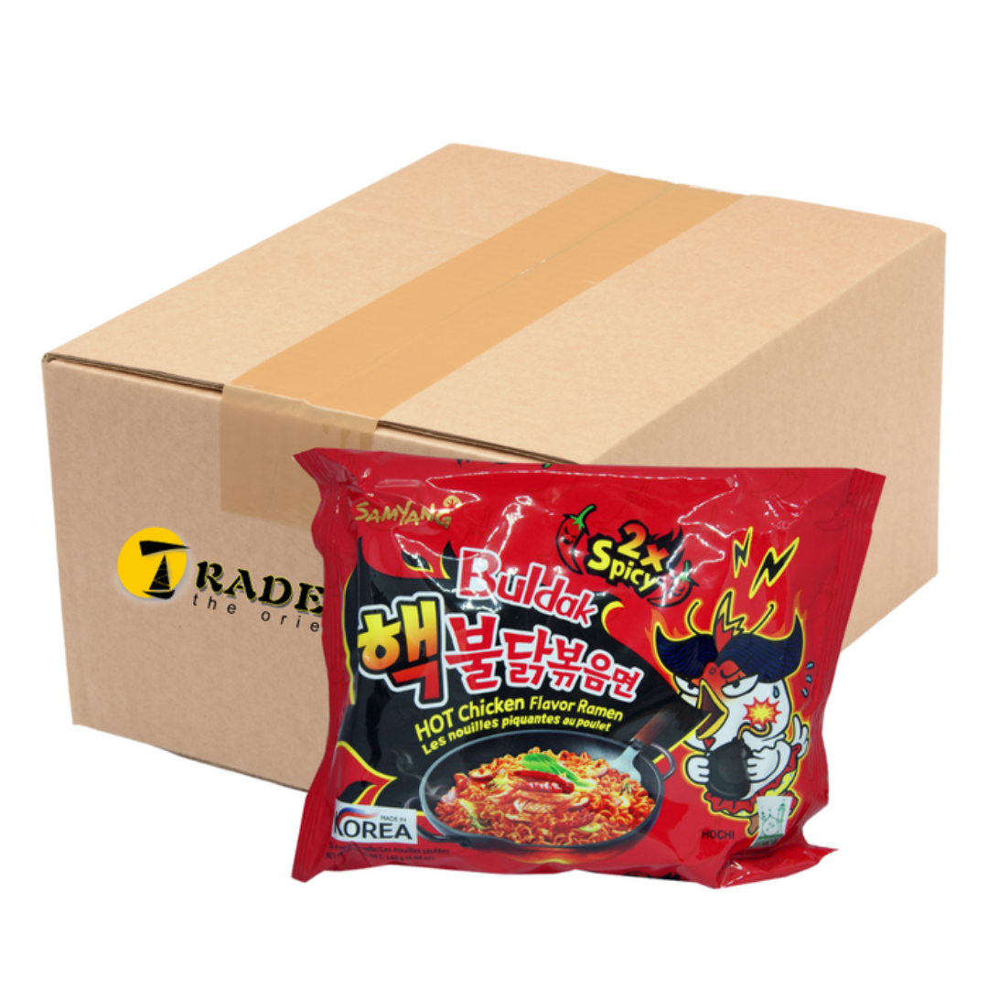 Buldak 2× Spicy (Hot Chicken Flavor Ramen) 40 Packs