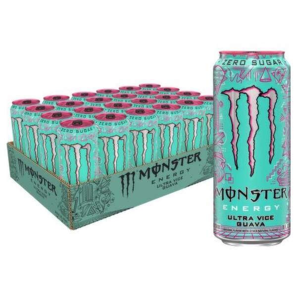 MONSTER ULTRA VICE GUAVA (473ML x 24)