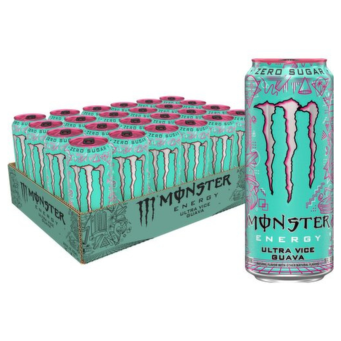 MONSTER ULTRA VICE GUAVA (473ML x 24)