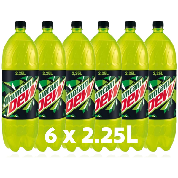 Mountain Dew 225l x 6