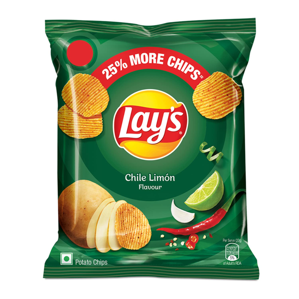 Indian Lays Chile Limon Pack of 30