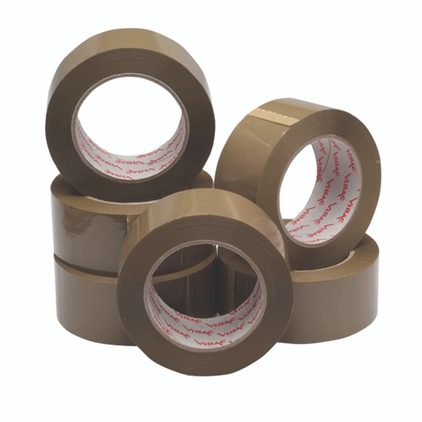 Virtos Heavy Duty Package Tape Silent/Brown Bopp Tape 48 MIC x 48MM x 66MM