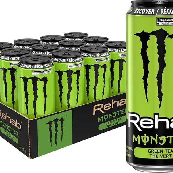 Monster Rehab Green 473ml x 12