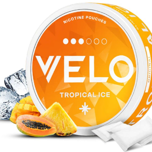 VELO Tropical Ice Pack of 5 x 14g