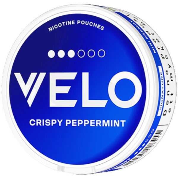 VELO Crispy Peppermint  Pack of 10 x 14g