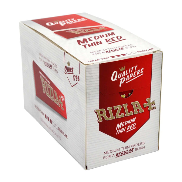 RIZLA Red Thin 100 Booklets  Standard Size