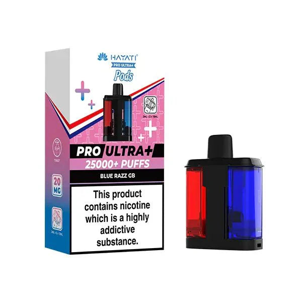 Hayati Pro Ultra + 25K  Strawberry  Grapefruit & Dragonfruit  Pack of 5 x 20ml