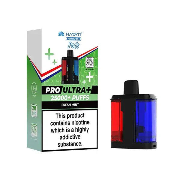 Hayati Pro Ultra + 25K  Fresh Mint  Pack of 5 x 20ml