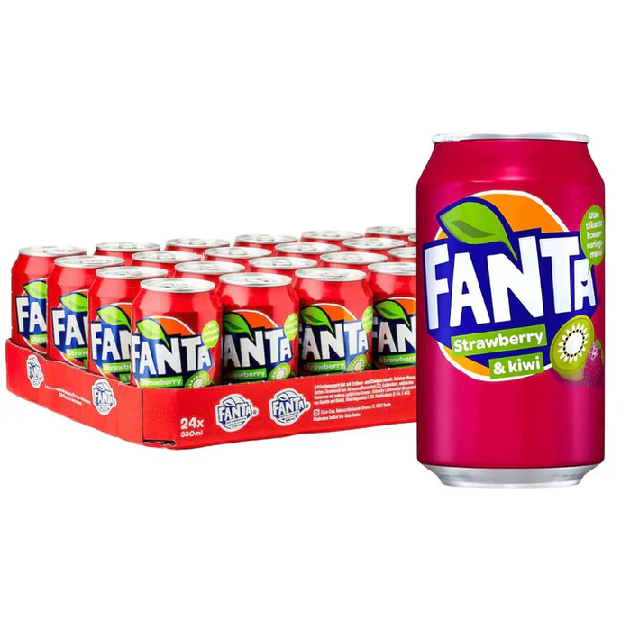 Fanta Cans (330ml x 24)