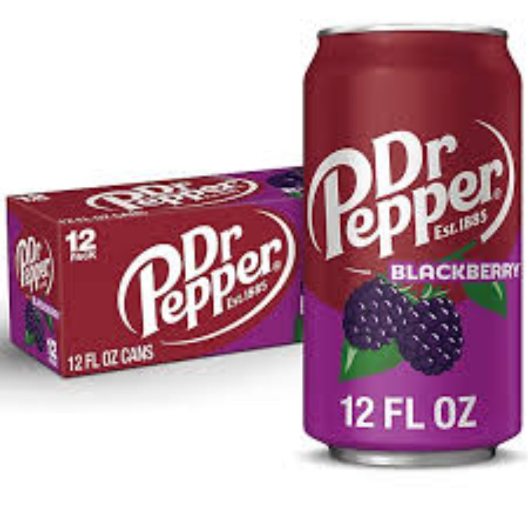 Dr Pepper Blackberry (355ml x 12)