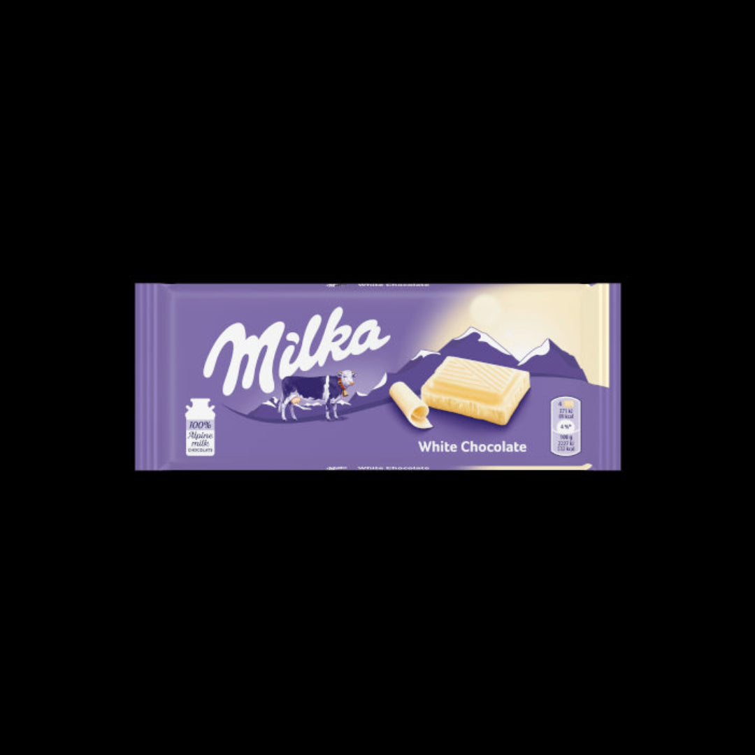 Milka White 90g x 24